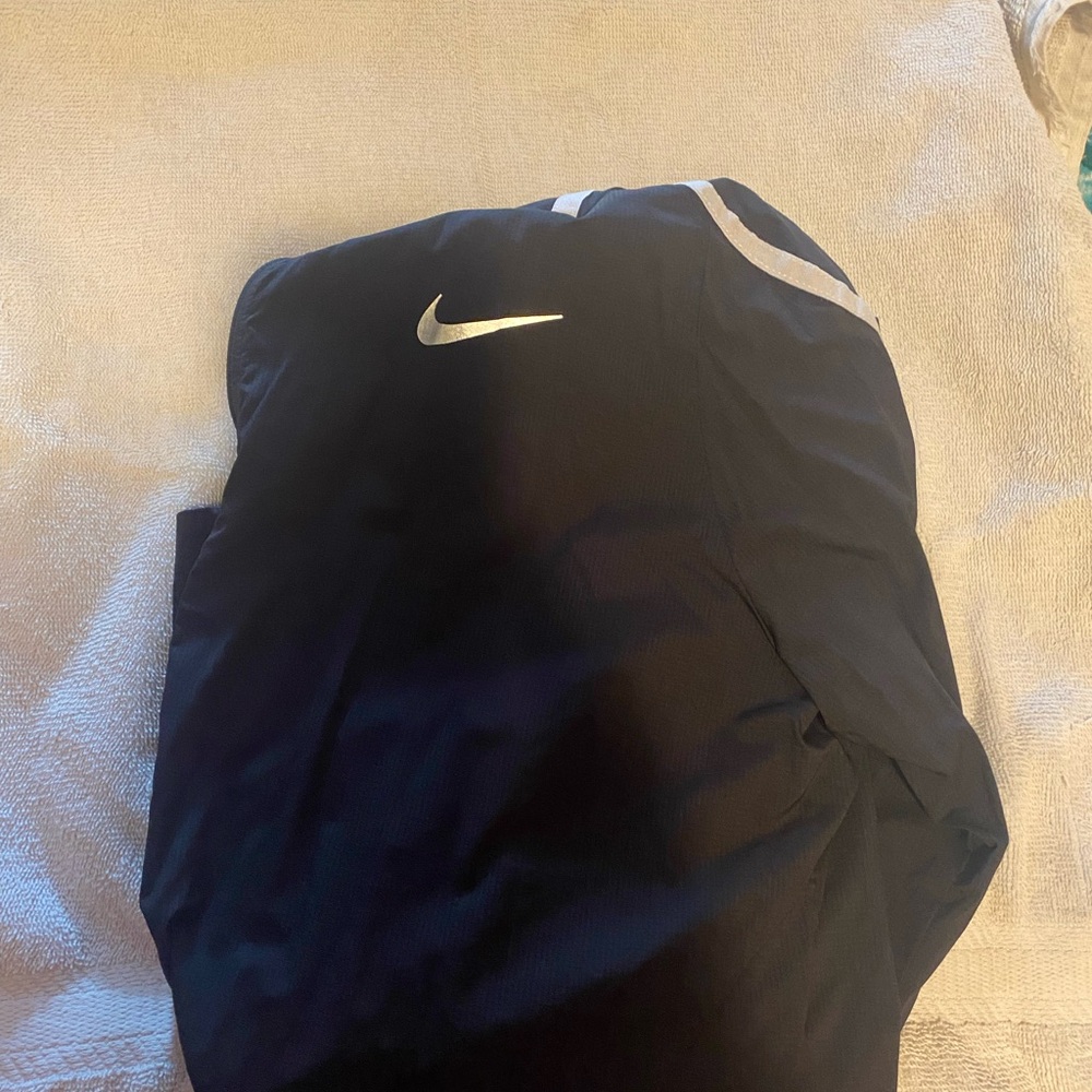 Nike Black  Windbreaker Zip Up